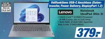 expert Techno Land Lenovo Notebook IdeaPad Slim 3i Angebot