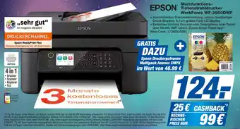 expert Techno Land EPSON Multifunktions Tintenstrahldrucker WorkForce WF-2950DWF Angebot