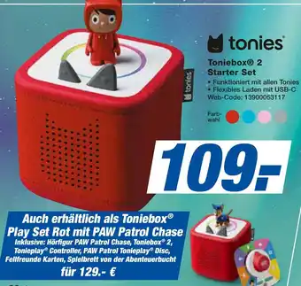 expert Techno Land tonies Toniebox 2 Starter Set Angebot