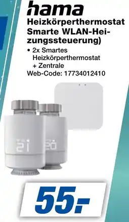 expert Techno Land hama Heizkörperthermostat Smarte WLAN-Heizungssteuerung Angebot