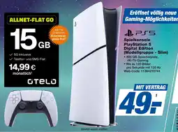 expert Techno Land Spielkonsole PlayStation 5 Digital Edition (Modellgruppe - Slim) Angebot
