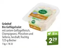 CITTI Markt Grünhof Bio Geflügelsalat Angebot