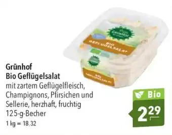 CITTI Markt Grünhof Bio Geflügelsalat Angebot