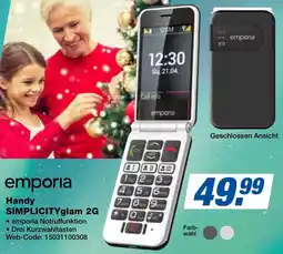 expert Techno Land emporia Handy SIMPLICITY glam 2G Angebot