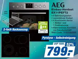 expert Techno Land AEG Einbau-Herdset EX11PEFT2 Angebot