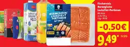 Lidl Fischerstolz Norwegische Lachsfilet-Portionen Angebot