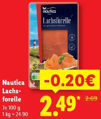 Lidl Nautica Lachsforelle Angebot