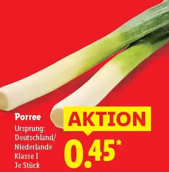 Lidl Porree Angebot