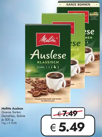Travel Free Melitta auslese Angebot
