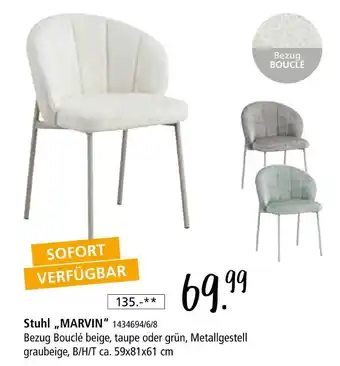 Zurbrüggen Stuhl marvin Angebot