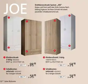 Zurbrüggen Kleiderschrank 3-türig Angebot