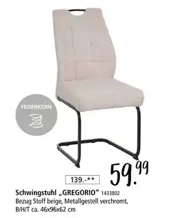 Zurbrüggen Schwingstuhl „gregorio“ Angebot