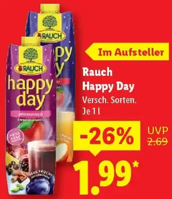 Lidl Rauch Happy Day Angebot