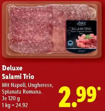 Lidl Deluxe Salami Trio Angebot