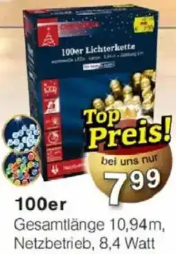 Jawoll 100er Lichterkette Angebot