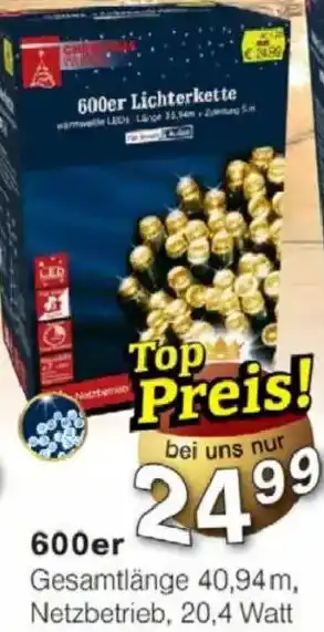 Jawoll 600er Lichterkette Angebot