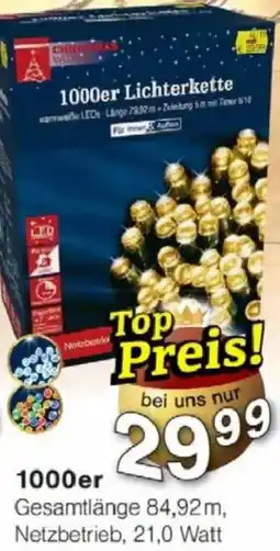 Jawoll 1000er Lichterkette Angebot