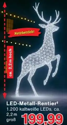 Jawoll LED-Metall-Rentier Angebot
