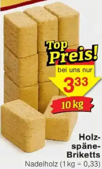 Jawoll Holzspäne Briketts Angebot