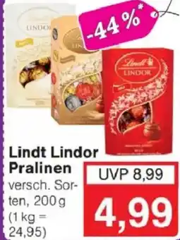 Jawoll Lindt Lindor Pralinen Angebot