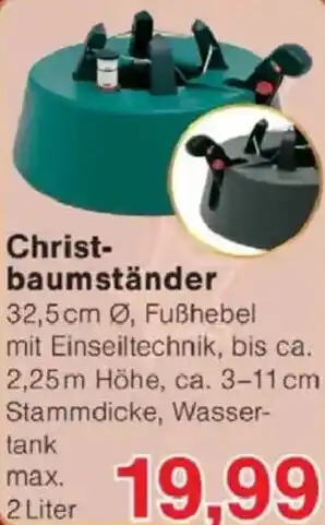 Jawoll Christbaumständer Angebot