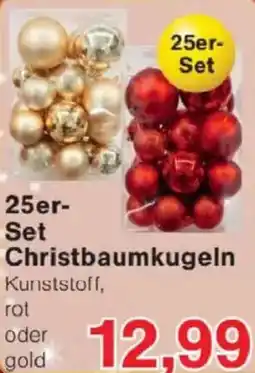 Jawoll 25er-Set Christbaumkugeln Angebot