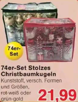 Jawoll 74er-Set Stolzes Christbaumkugeln Angebot