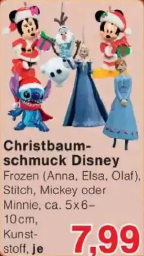 Jawoll Christbaumschmuck Disney Angebot