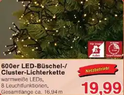 Jawoll 600er LED-Büschel-/ Cluster-Lichterkette Angebot