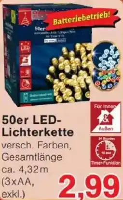 Jawoll 50er LED-Lichterkette Angebot
