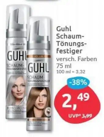 Budni Guhl Schaum-Tonungsfestiger 75ml Angebot