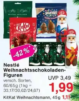 Jawoll Nestlé Weihnachtsschokoladen Figuren Angebot