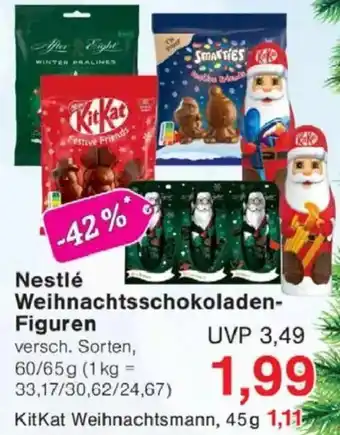 Jawoll Nestlé Weihnachtsschokoladen Figuren Angebot