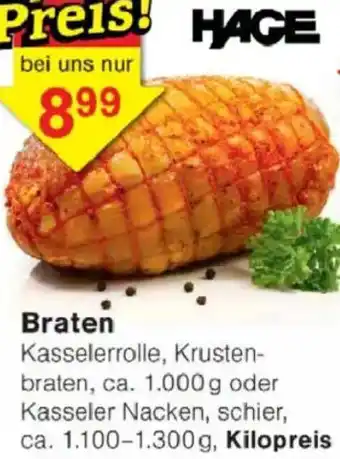 Jawoll HAGE Braten Angebot