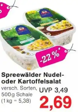Jawoll Spreewälder Nudel- oder Kartoffelsalat Angebot