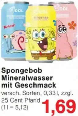 Jawoll Spongebob Mineralwasser mit Geschmack Angebot
