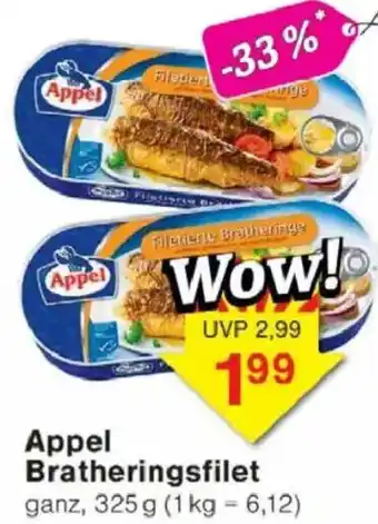 Jawoll Appel Bratheringsfilet Angebot