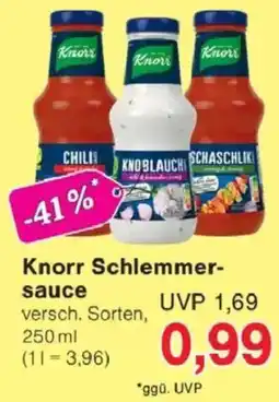 Jawoll Knorr Schlemmersauce Angebot