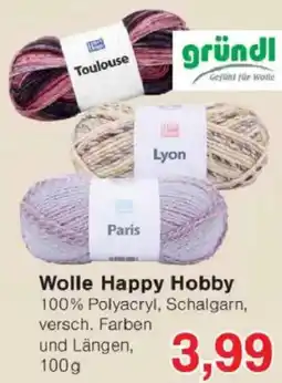 Jawoll gründl Wolle Happy Hobby Angebot