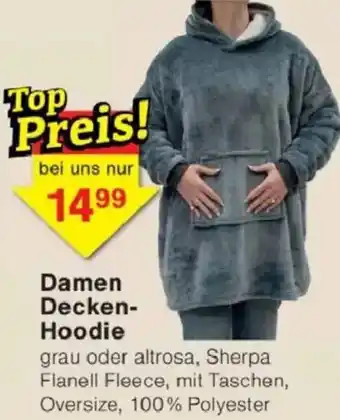 Jawoll Damen Decken Hoodie Angebot