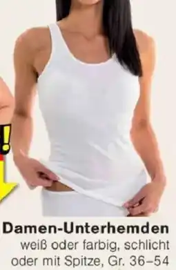 Jawoll Damen-Unterhemden Angebot