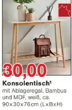 Jawoll TIM HOME Konsolentisch Angebot