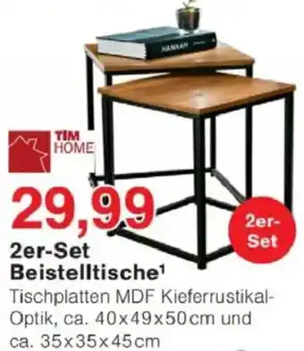 Jawoll TIM HOME 2er-Set Beistelltische Angebot