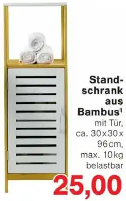 Jawoll Standschrank aus Bambus Angebot