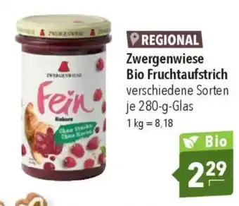 CITTI Markt Zwergenwiese Bio Fruchtaufstrich Angebot