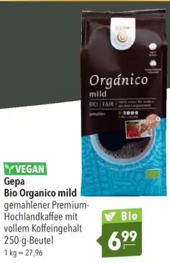 CITTI Markt Gepa Bio Organico mild Angebot