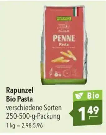 CITTI Markt Rapunzel Bio Pasta Angebot