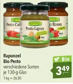CITTI Markt Rapunzel Bio Pesto Angebot