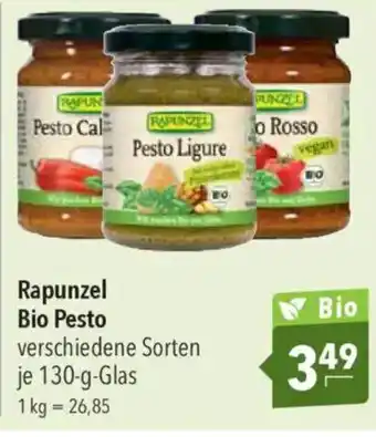 CITTI Markt Rapunzel Bio Pesto Angebot
