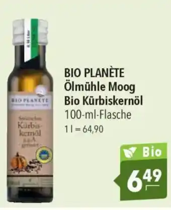 CITTI Markt BIO PLANÈTE Ölmühle Moog Bio Kürbiskernöl Angebot